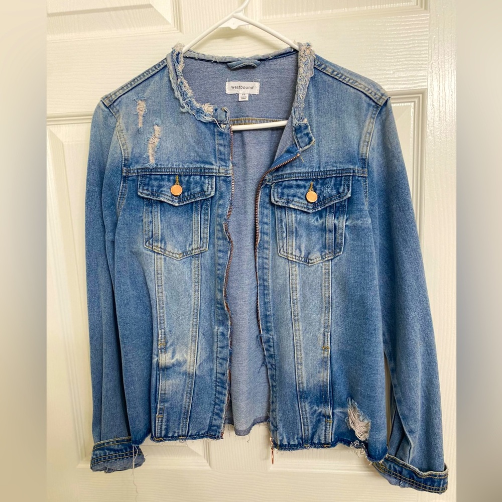 Blue Jean jacket, boutique.